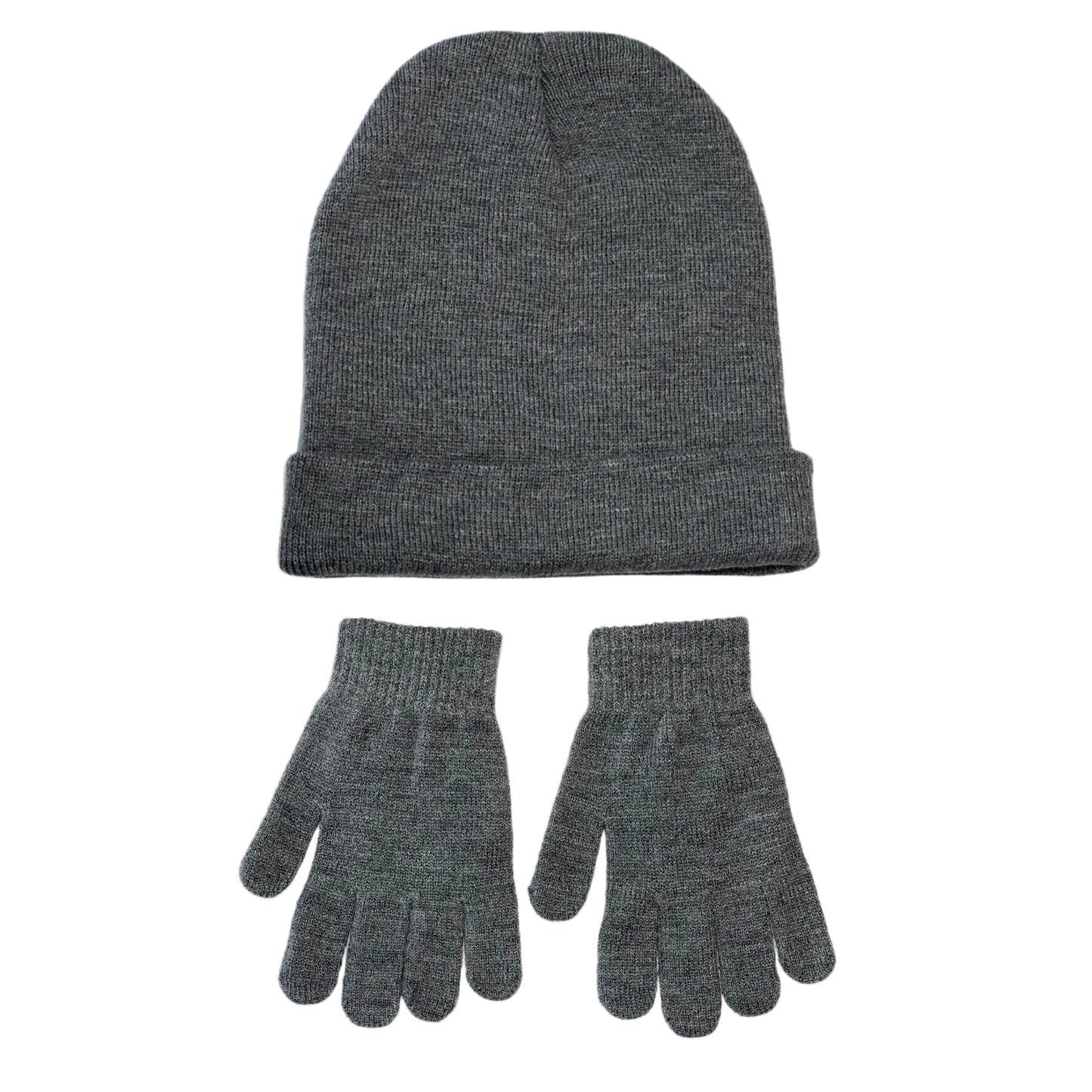 Hat and gloves set for boys & girls age 8-12