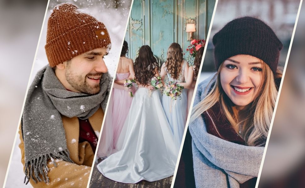Winter Scarves for Women & Men Thick Pashmina scarves