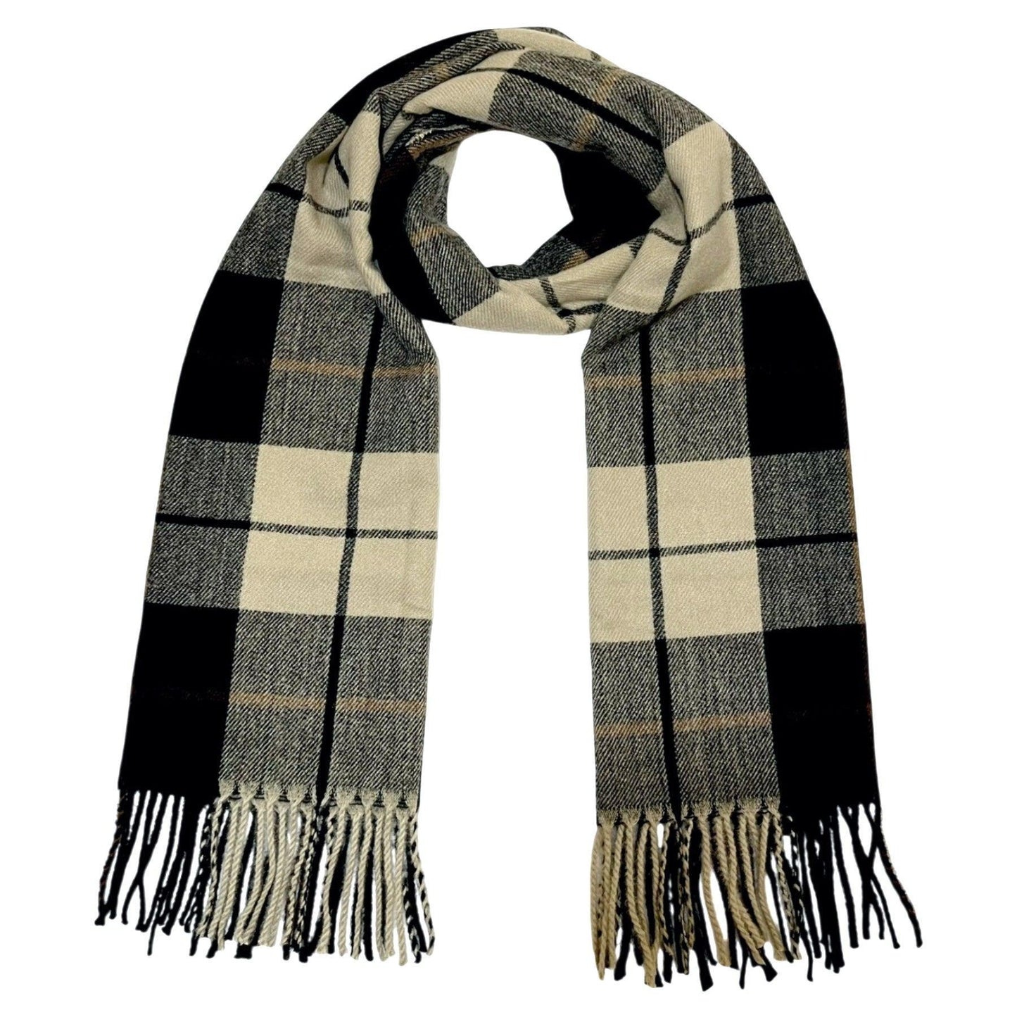 Tartan Scarf Check Plaid Winter Scarves for Women & Men