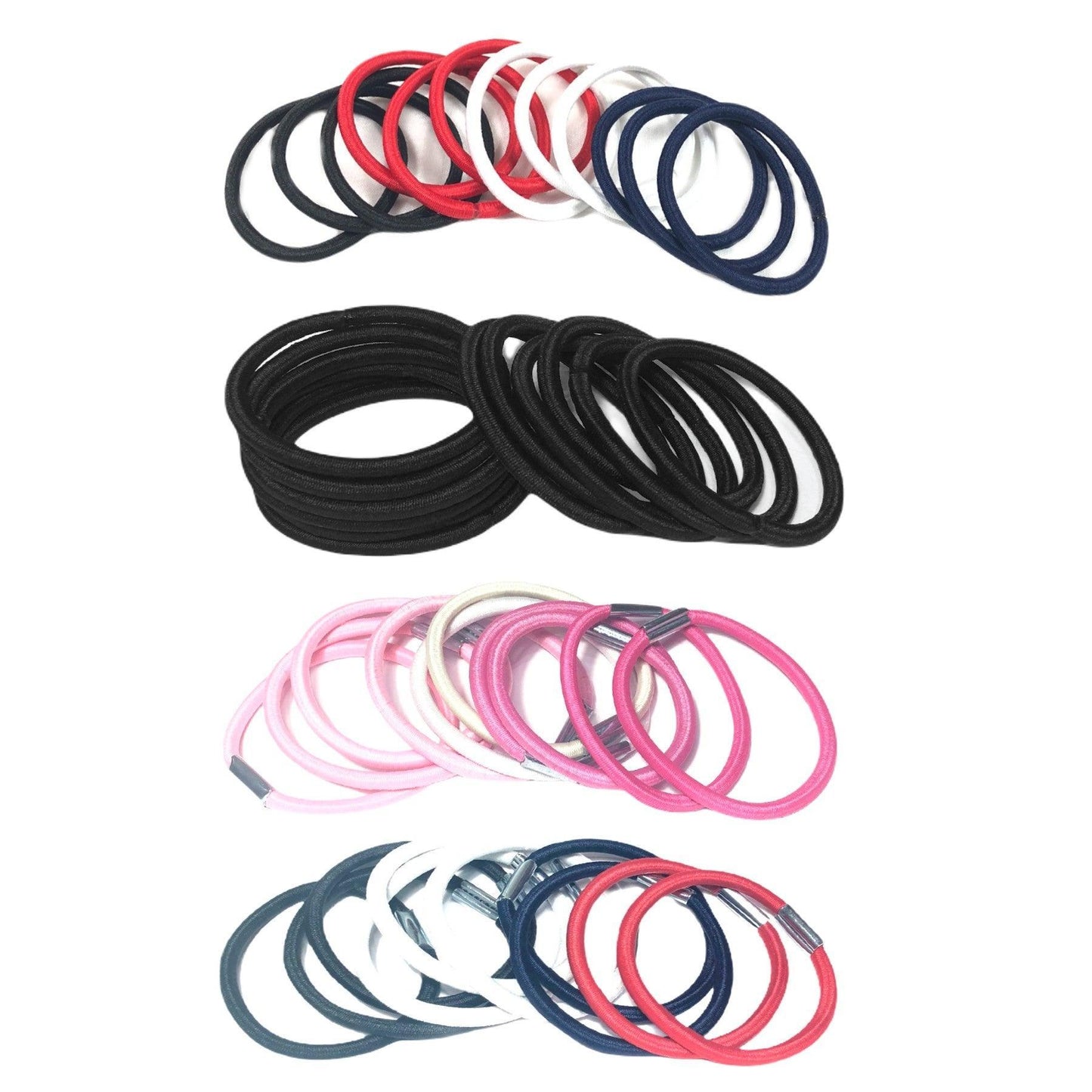 Elastic Hair Bands 50 pcs