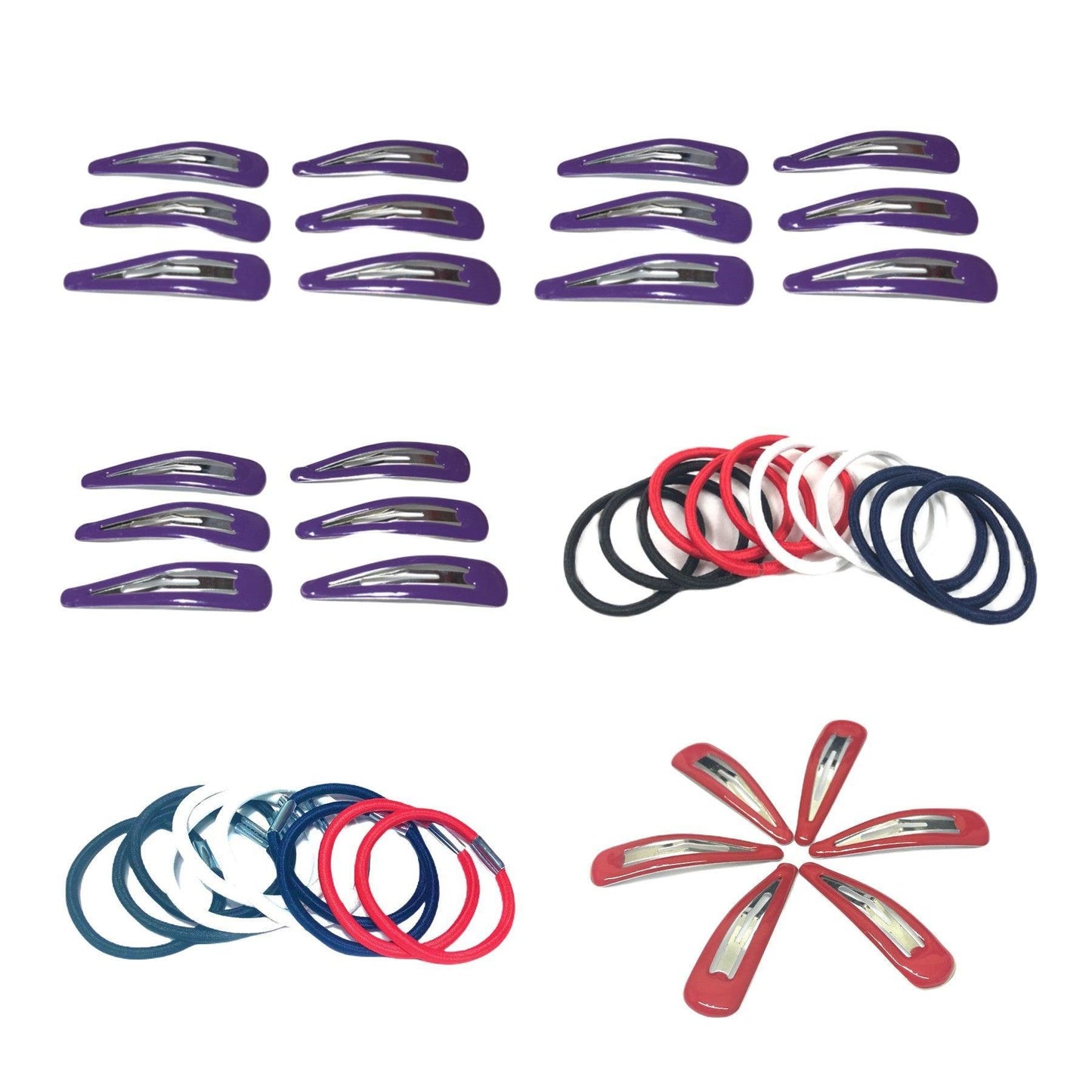 Elastic Hair Bands 50 pcs