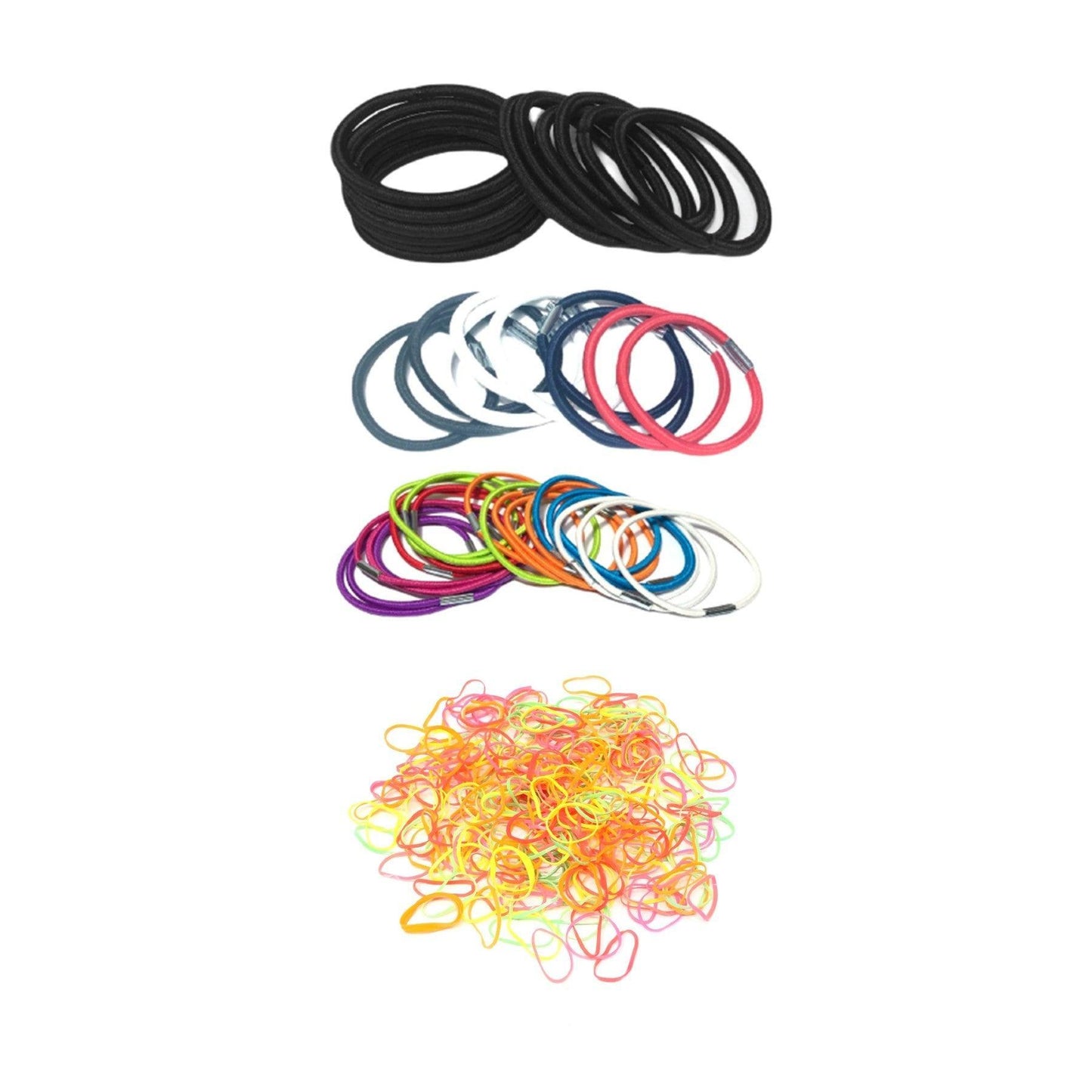 Elastic Hair Bands 50 pcs