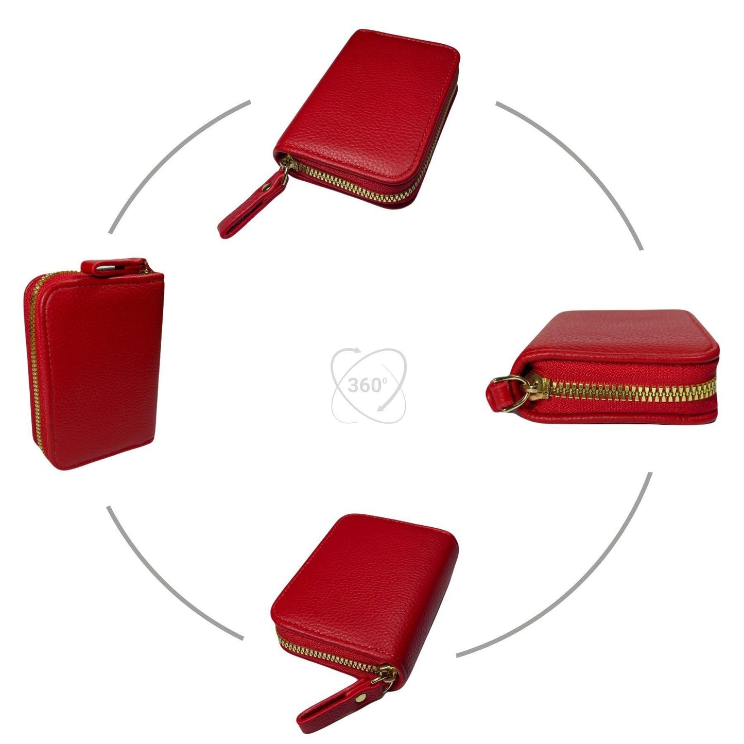 Women Credit Card Holder Small Rfid Blocking Ladies Wallet