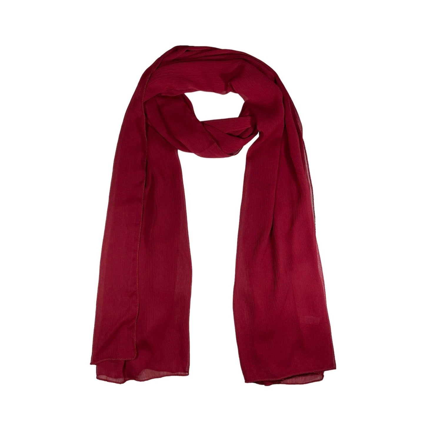 Crepe chiffon scarf 180 x 70 cm by WESTEND CHOICE Scarves & Shawls all scarves, chiffon scarves, crepe chiffon scarves, women
