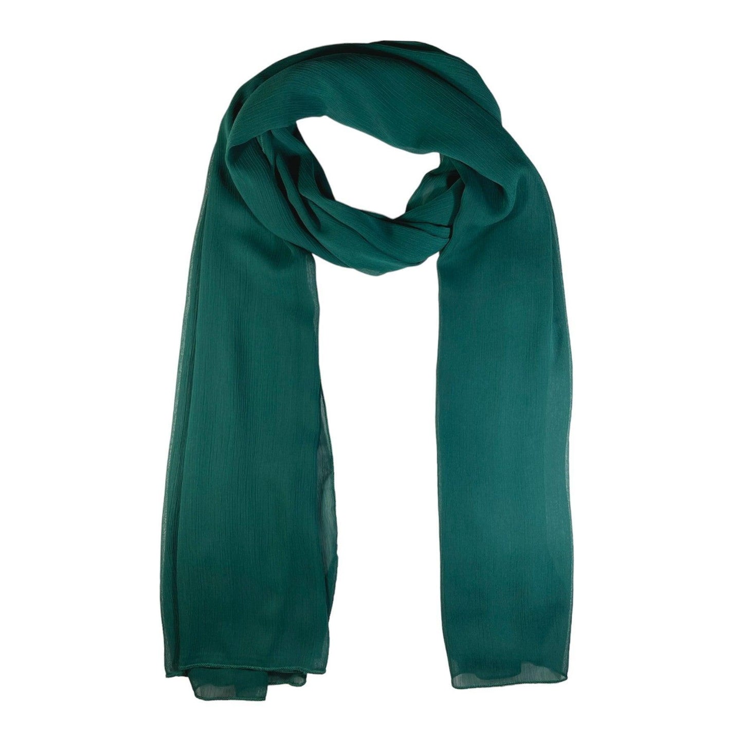 Crepe chiffon scarf 180 x 70 cm by WESTEND CHOICE Scarves & Shawls all scarves, chiffon scarves, crepe chiffon scarves, women