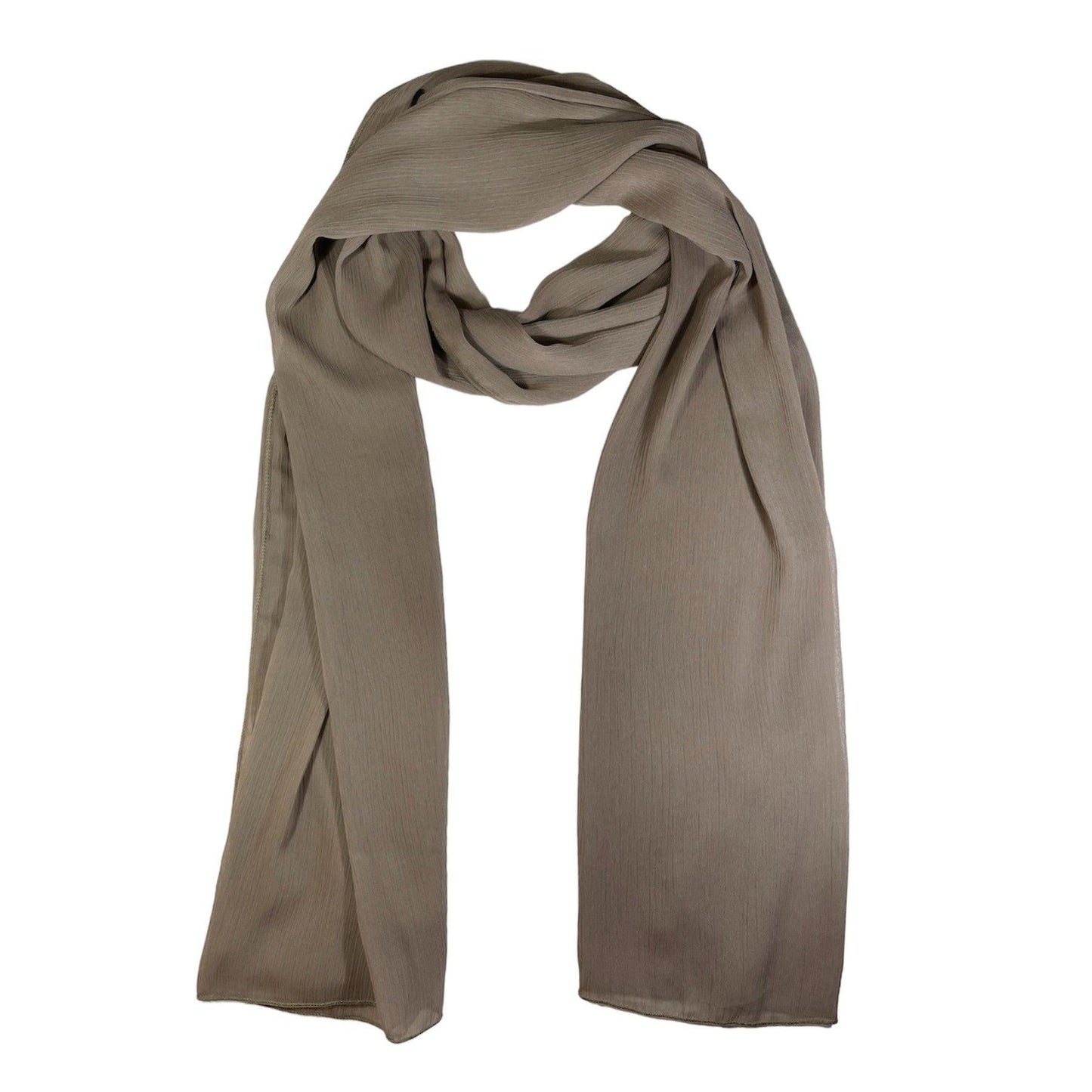 Crepe chiffon scarf 180 x 70 cm by WESTEND CHOICE Scarves & Shawls all scarves, chiffon scarves, crepe chiffon scarves, women