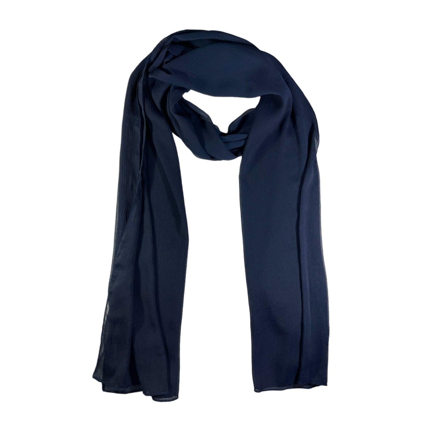 Crepe chiffon scarf 180 x 70 cm by WESTEND CHOICE Scarves & Shawls all scarves, chiffon scarves, crepe chiffon scarves, women