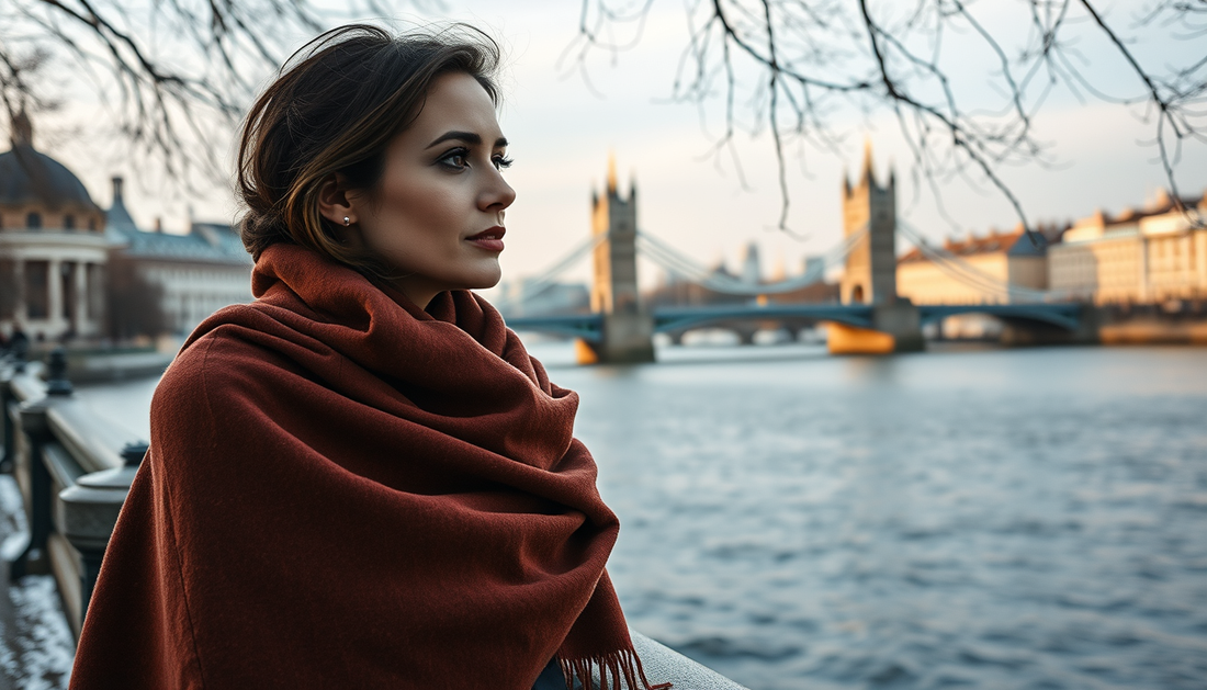 Elevate Your Winter Style with a Luxurious Pashmina Shawl