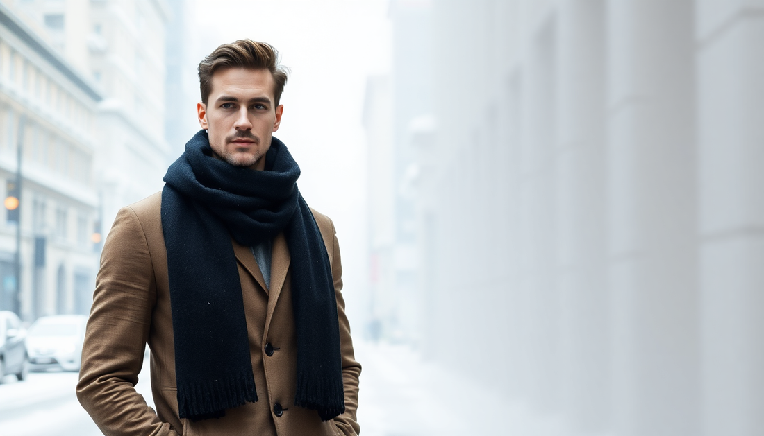 Elevate Your Style with the Perfect Men's Scarf