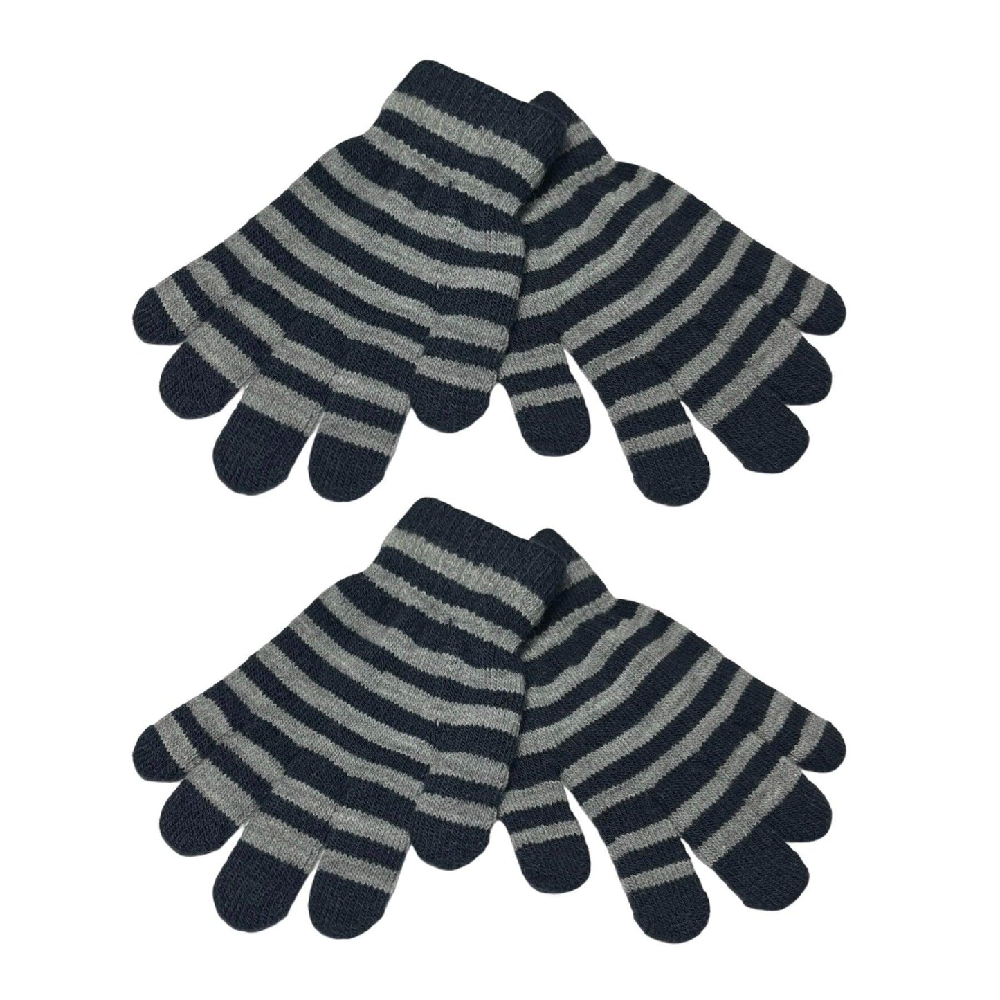 Kids stripe pattern gloves Age 3 - 7 by WESTEND CHOICE Gloves & Mittens All gloves & mittens, boys, girls, kids, kids gloves age 3 - 7