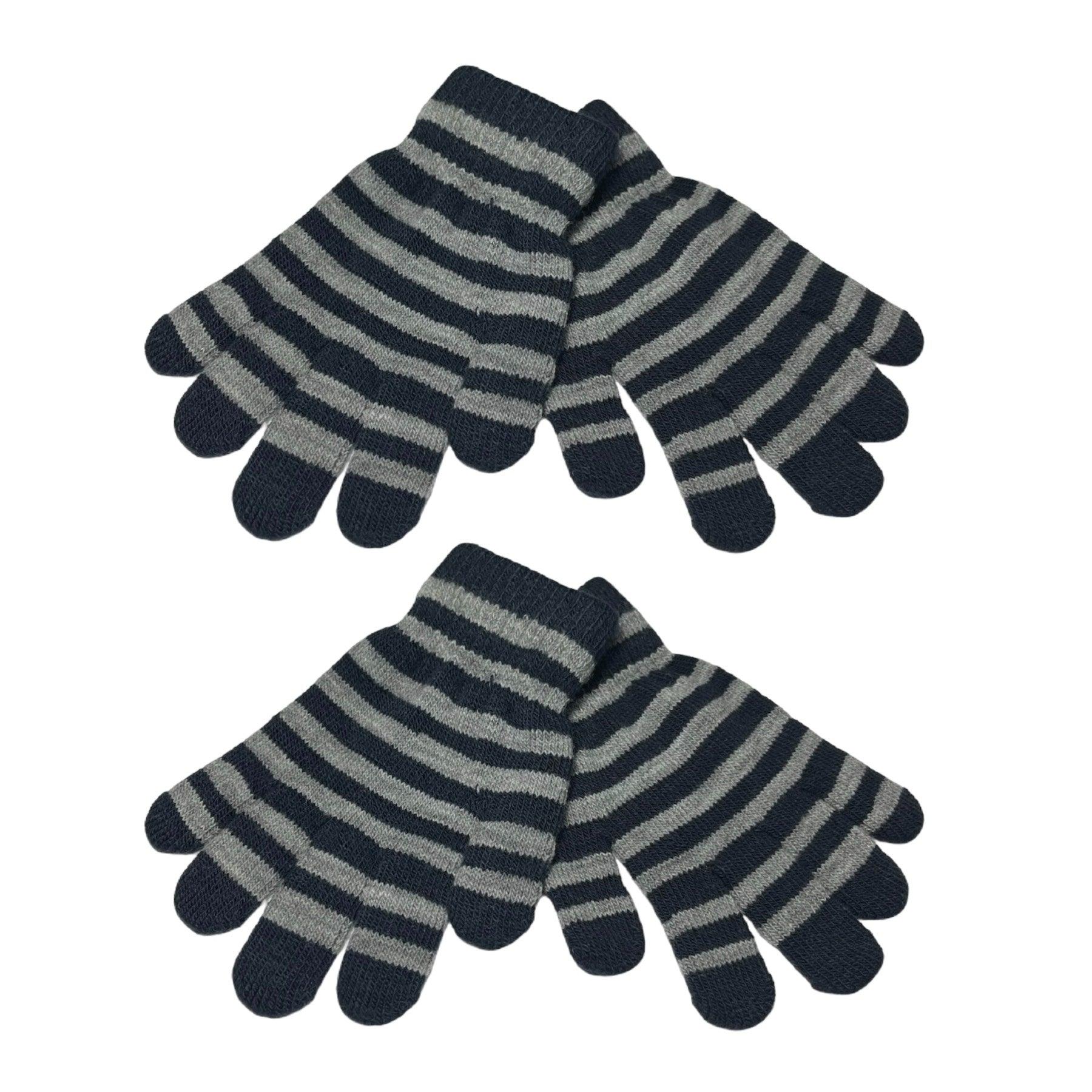 Kids stripe pattern gloves Age 3 - 7 by WESTEND CHOICE Gloves & Mittens All gloves & mittens, boys, girls, kids, kids gloves age 3 - 7