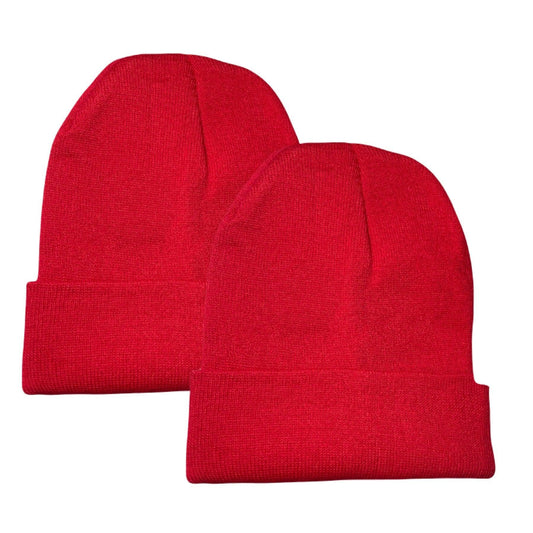 2 Pack Beanie hat for boys & girls age 10 - 14 years