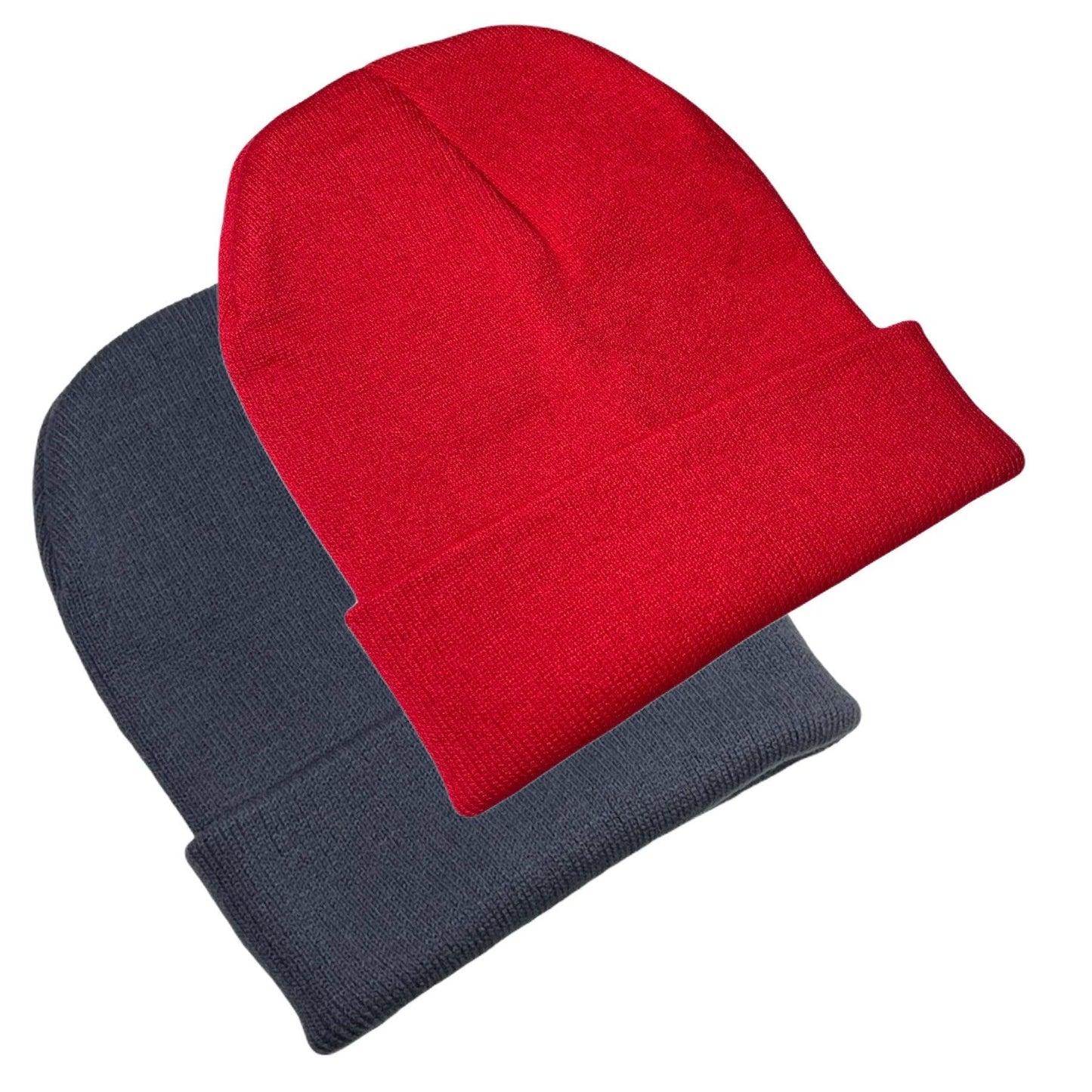 Adult beanie hats Pack of 2