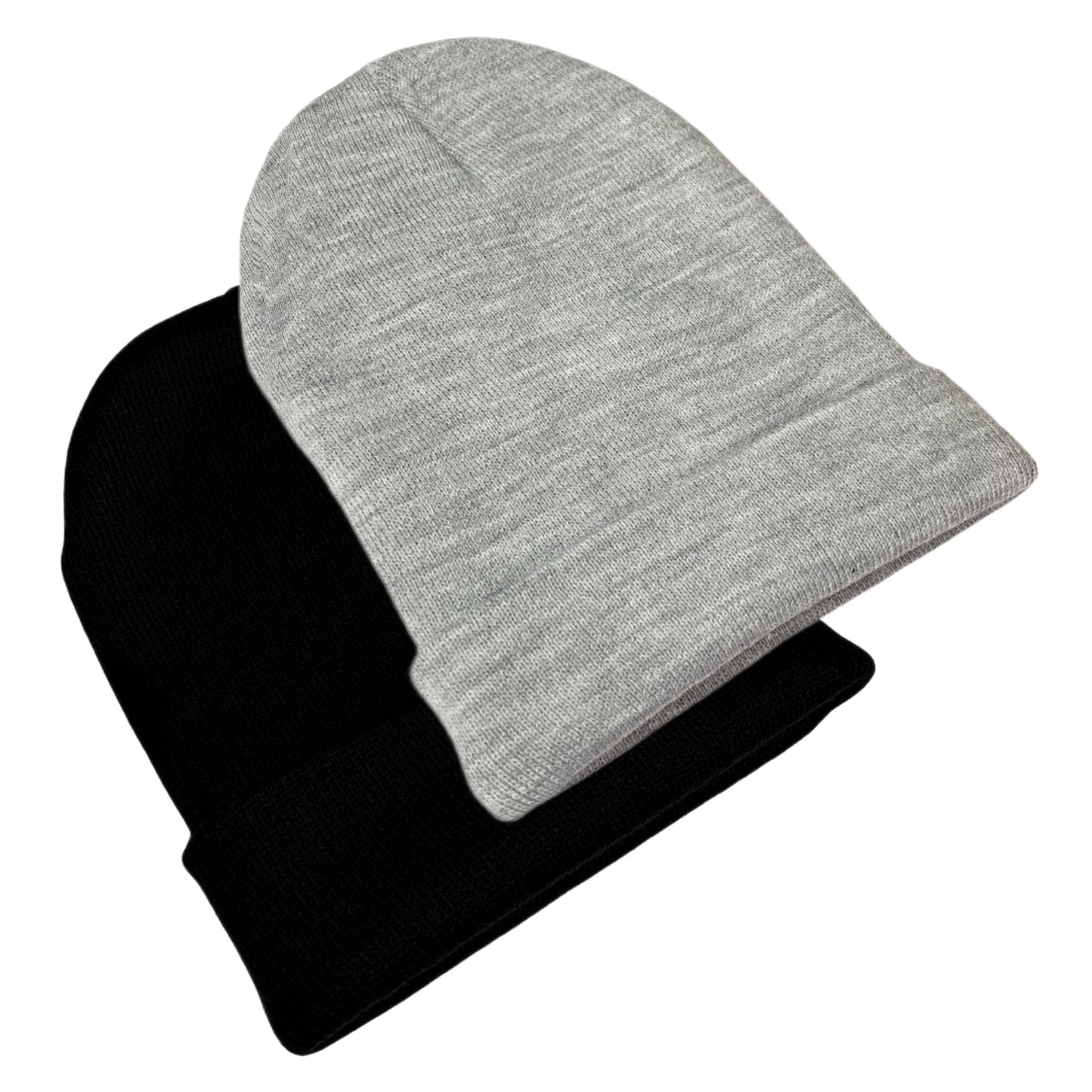 Adult beanie hats Pack of 2