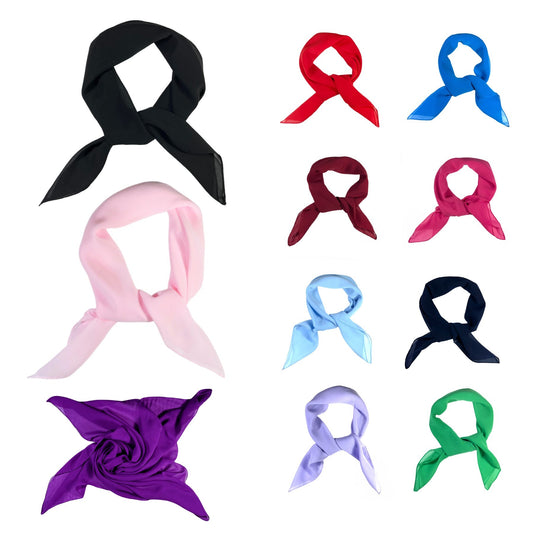 square chiffon scarf 65 x 65 cm