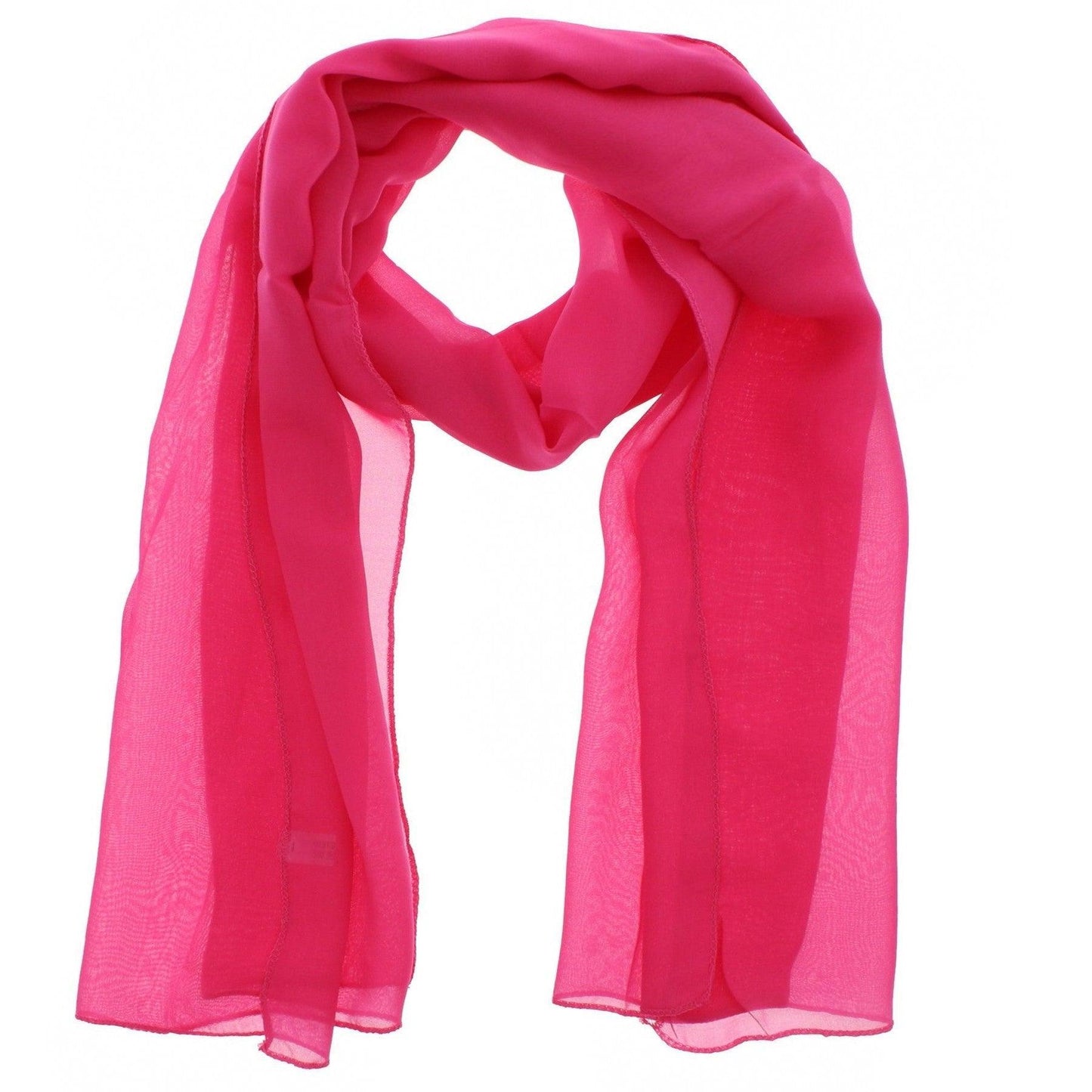 Chiffon scarf 180 x 70 cm by WESTEND CHOICE Scarves & Shawls all scarves, chiffon scarves, plain chiffon scarves, women