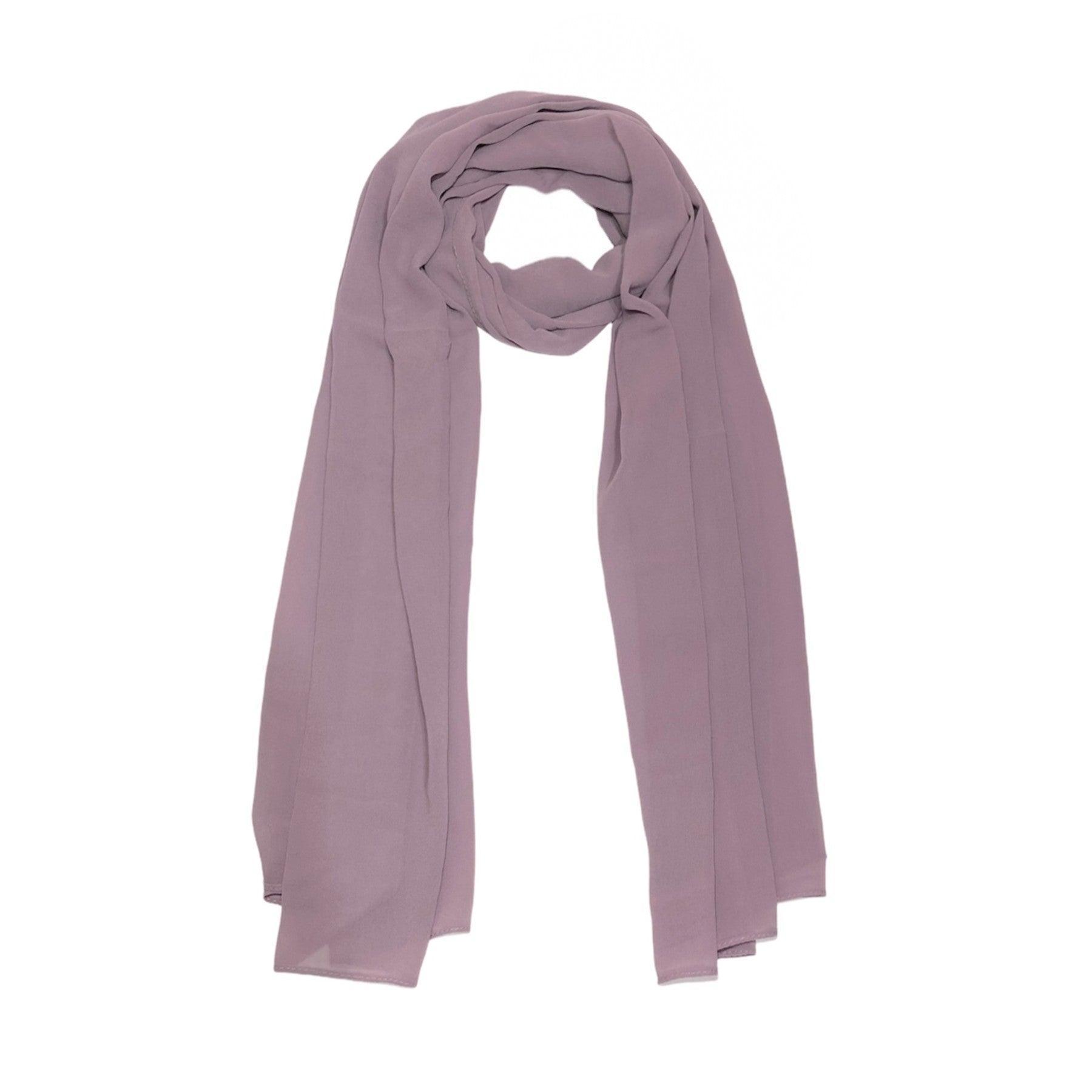 Chiffon scarf 180 x 70 cm by WESTEND CHOICE Scarves & Shawls all scarves, chiffon scarves, plain chiffon scarves, women