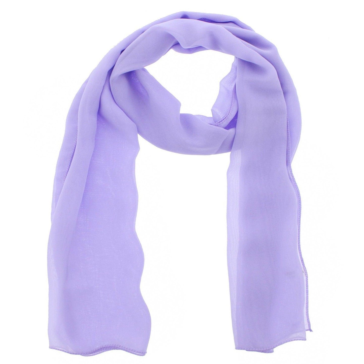 Chiffon scarf 180 x 70 cm by WESTEND CHOICE Scarves & Shawls all scarves, chiffon scarves, plain chiffon scarves, women