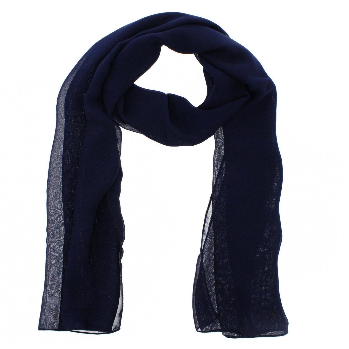 Chiffon scarf 180 x 70 cm by WESTEND CHOICE Scarves & Shawls all scarves, chiffon scarves, plain chiffon scarves, women