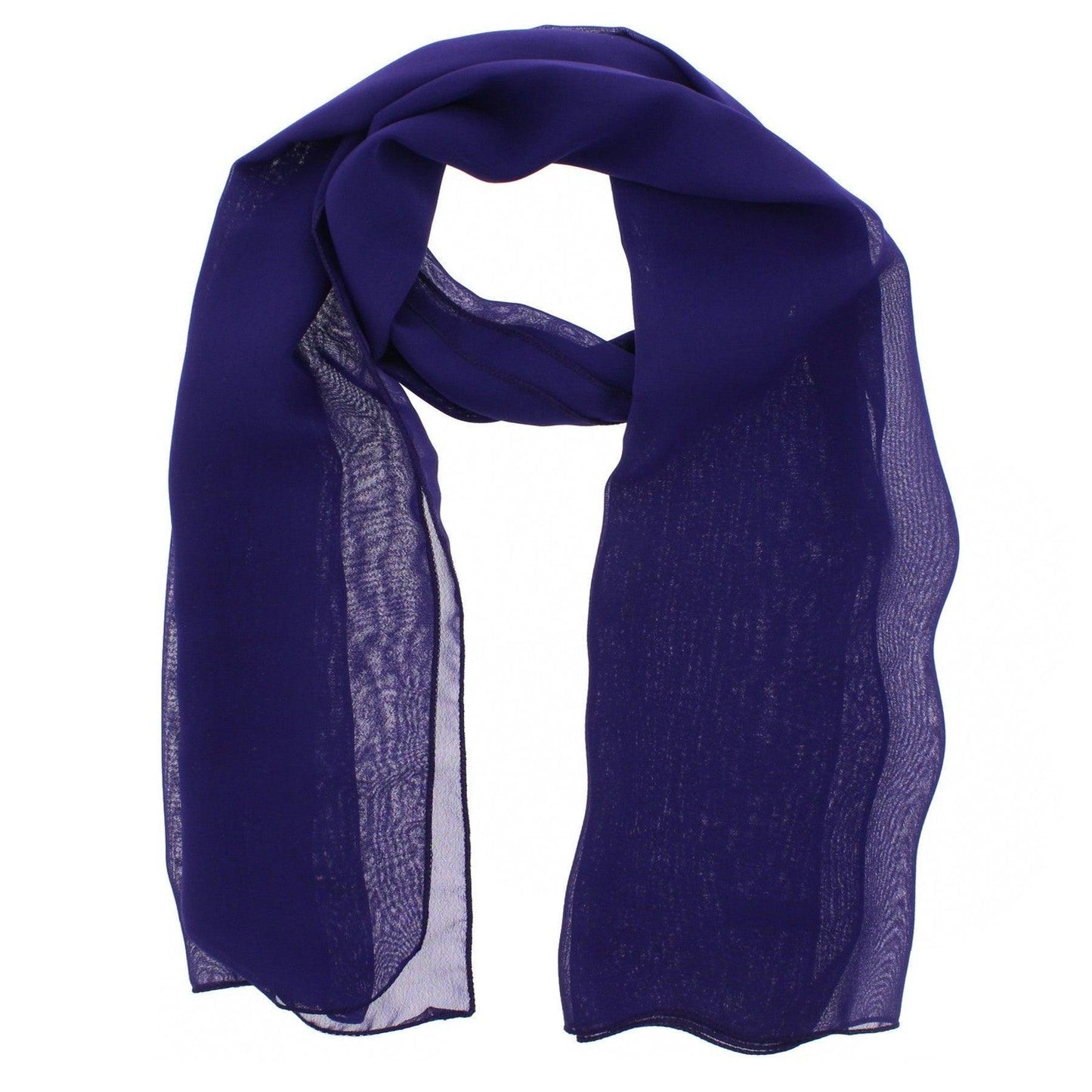 Chiffon scarf 180 x 70 cm by WESTEND CHOICE Scarves & Shawls all scarves, chiffon scarves, plain chiffon scarves, women