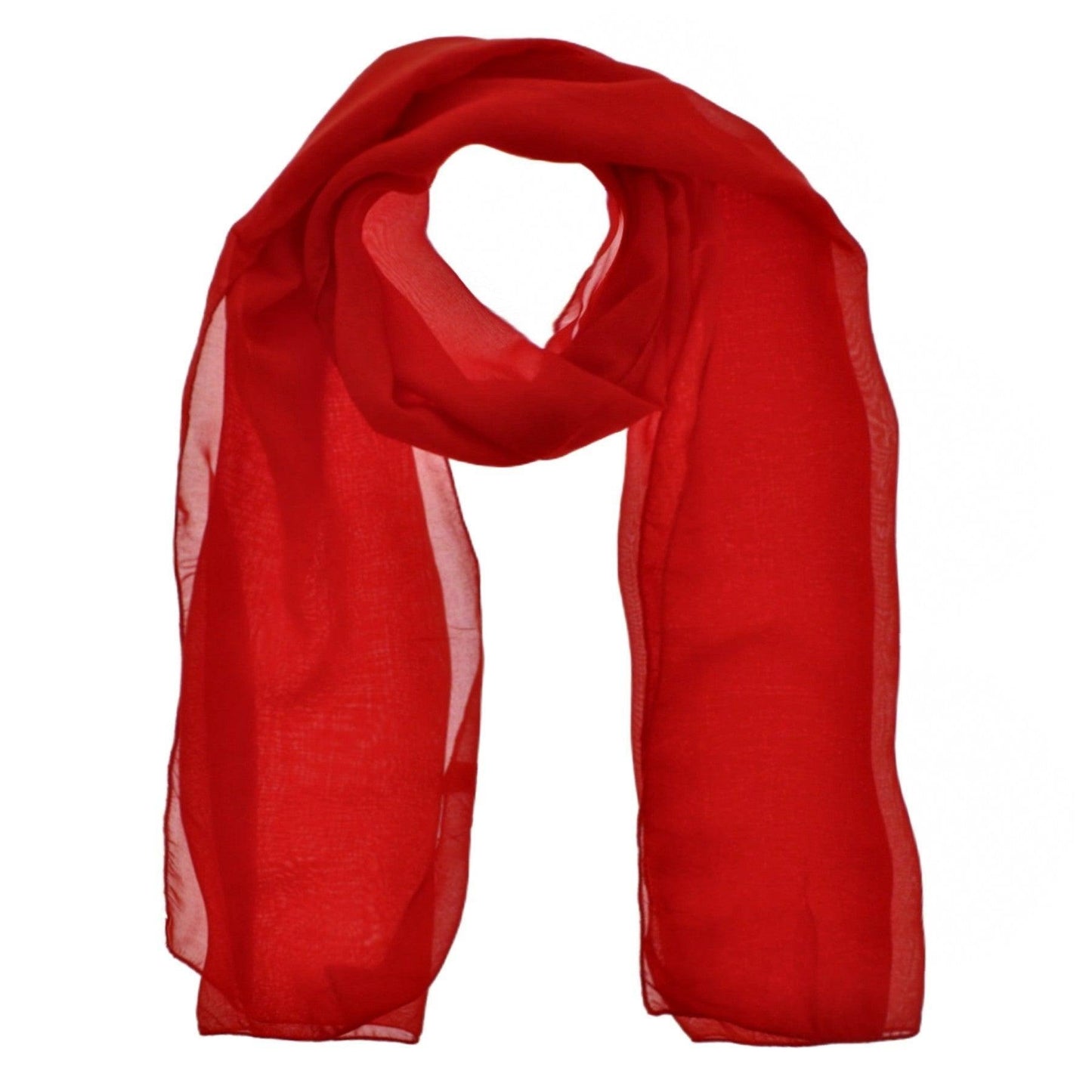 Chiffon scarf 180 x 70 cm by WESTEND CHOICE Scarves & Shawls all scarves, chiffon scarves, plain chiffon scarves, women