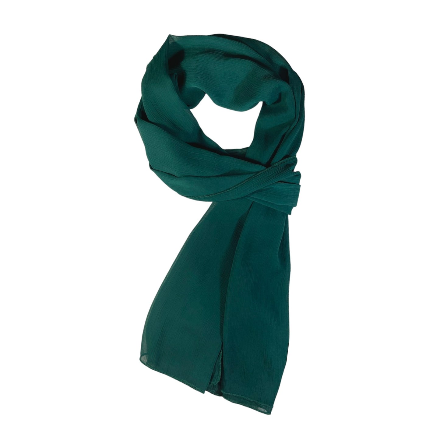 Crepe chiffon scarf 180 x 70 cm