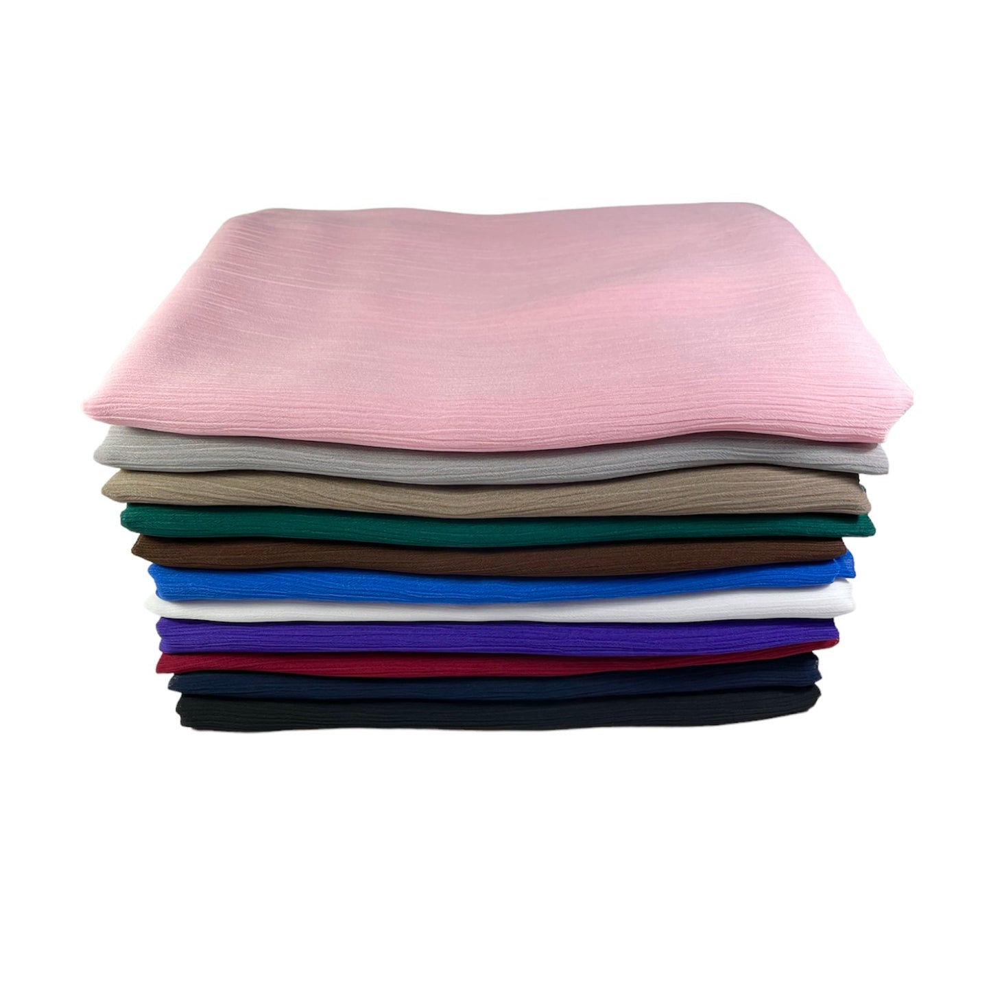 Crepe chiffon scarf 180 x 70 cm