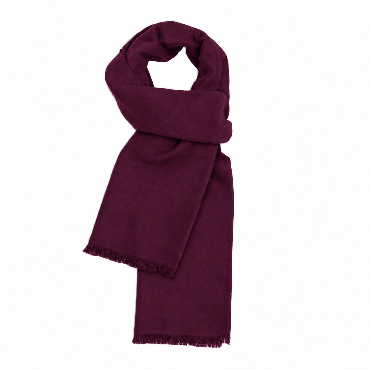 Soft Plain Winter Scarf for Women and Men Warm Neckwear