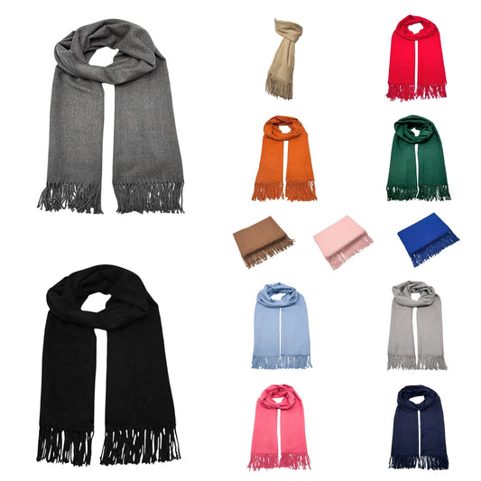 Large Winter Scarf – Unisex Scarves for Women & Men