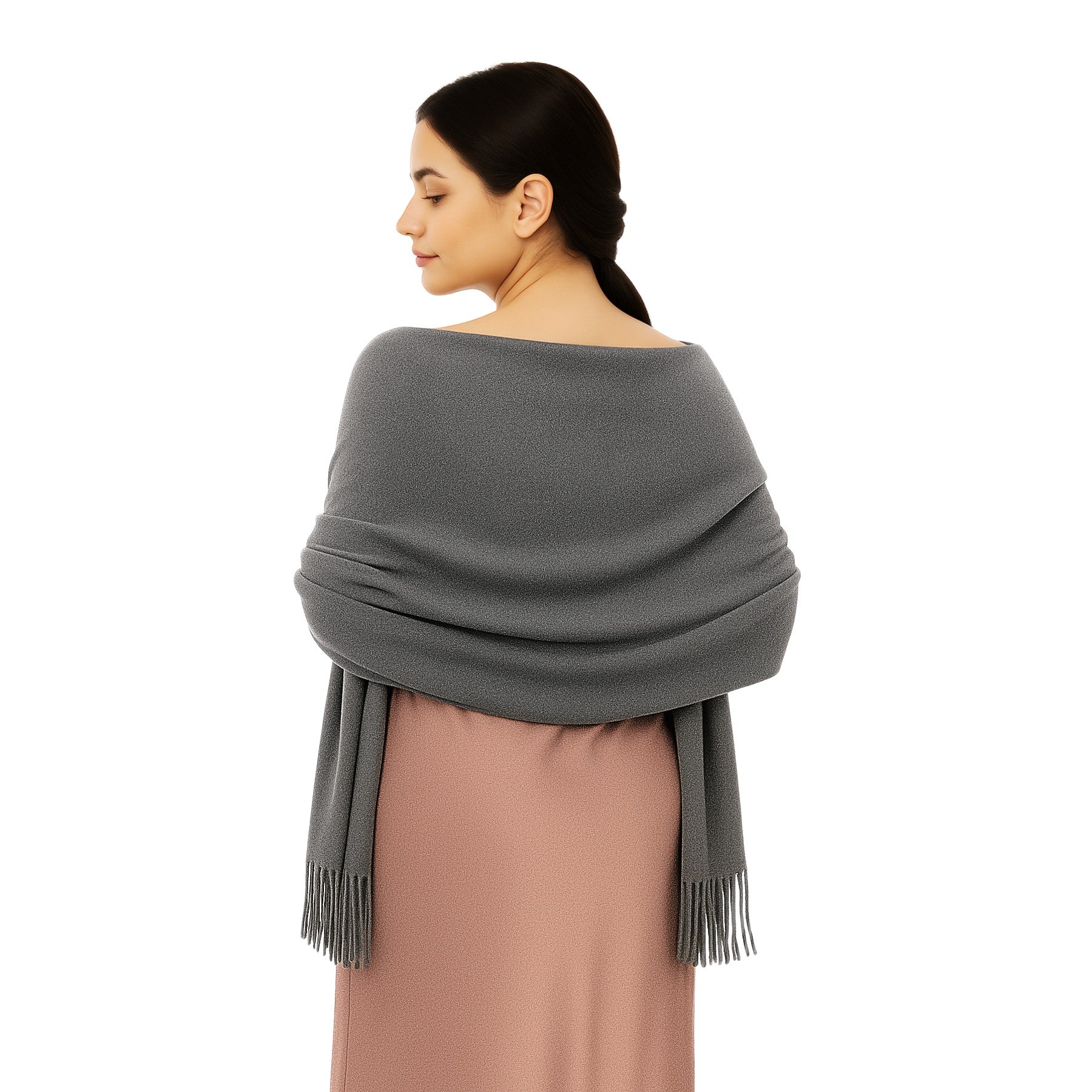 pashmina plain shawl