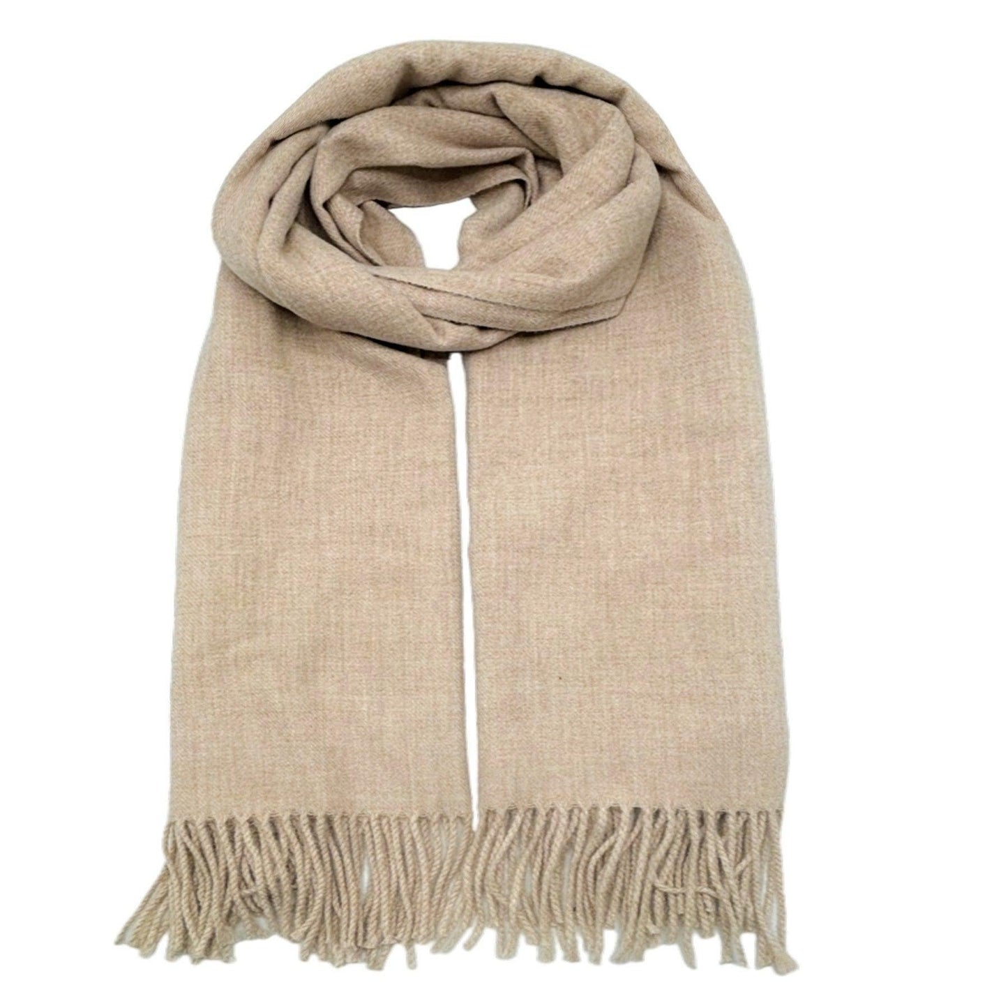 Cashmere feel Scarves Plain Scarf for Women & Men Thick Pashmina Shawl