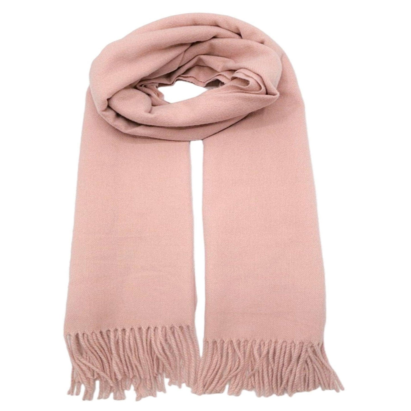 Cashmere feel Scarves Plain Scarf for Women & Men Thick Pashmina Shawl