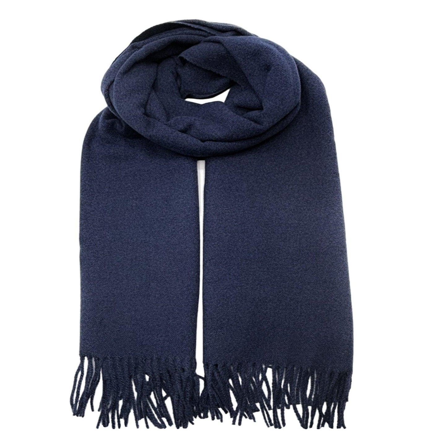 Cashmere feel Scarves Plain Scarf for Women & Men Thick Pashmina Shawl