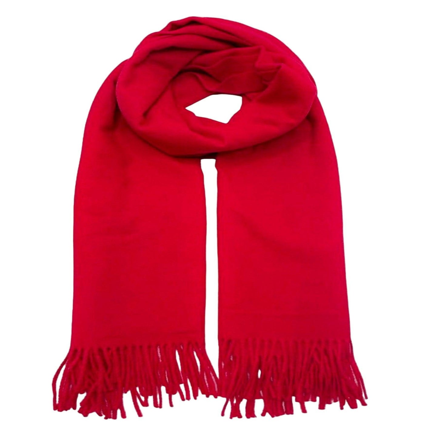 Cashmere feel Scarves Plain Scarf for Women & Men Thick Pashmina Shawl