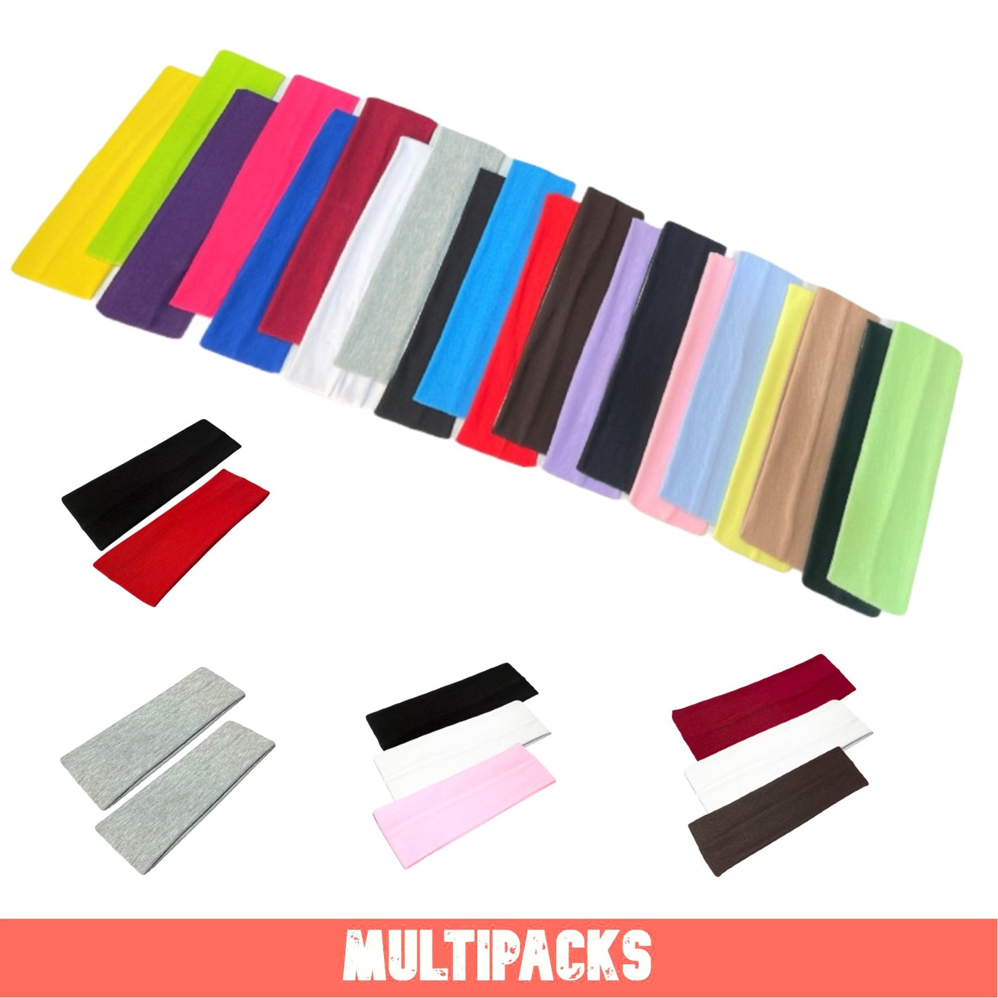 7 cm wide headband 2 Pack