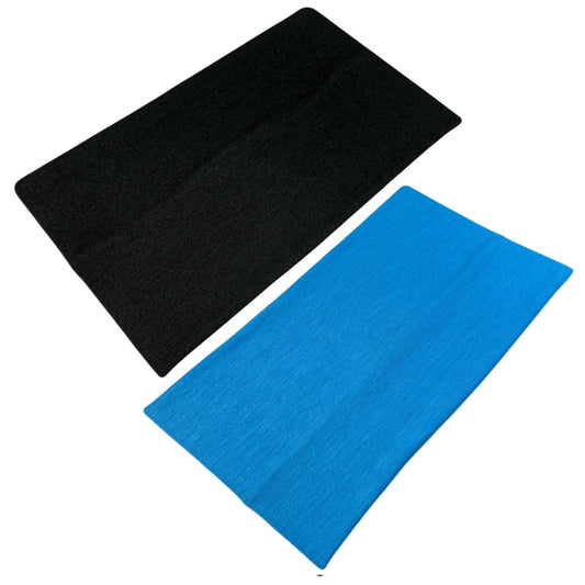 13cm headbands Pack of 2 extra wide soft hairbands by WESTEND CHOICE Headbands all headbands, men, women