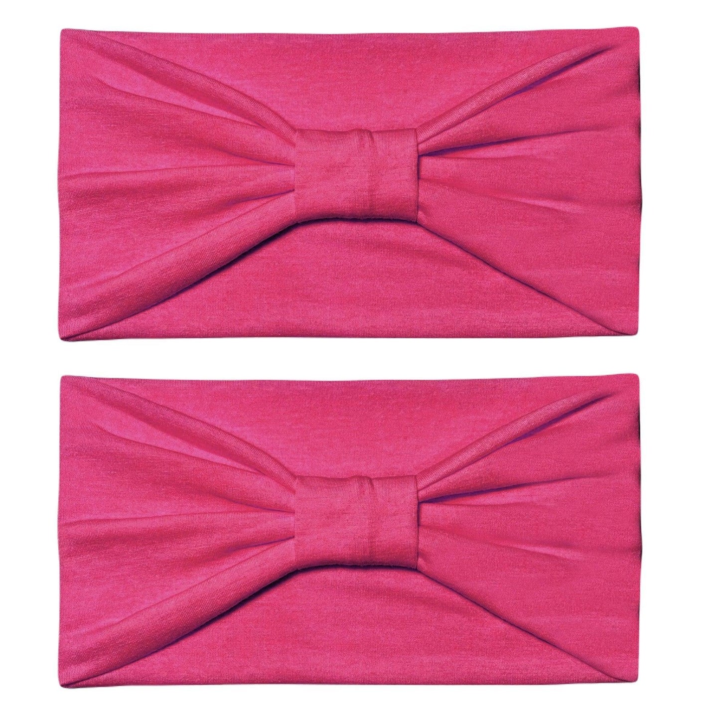 2 Pack Wide headband 13cm knotted headbands for women hair