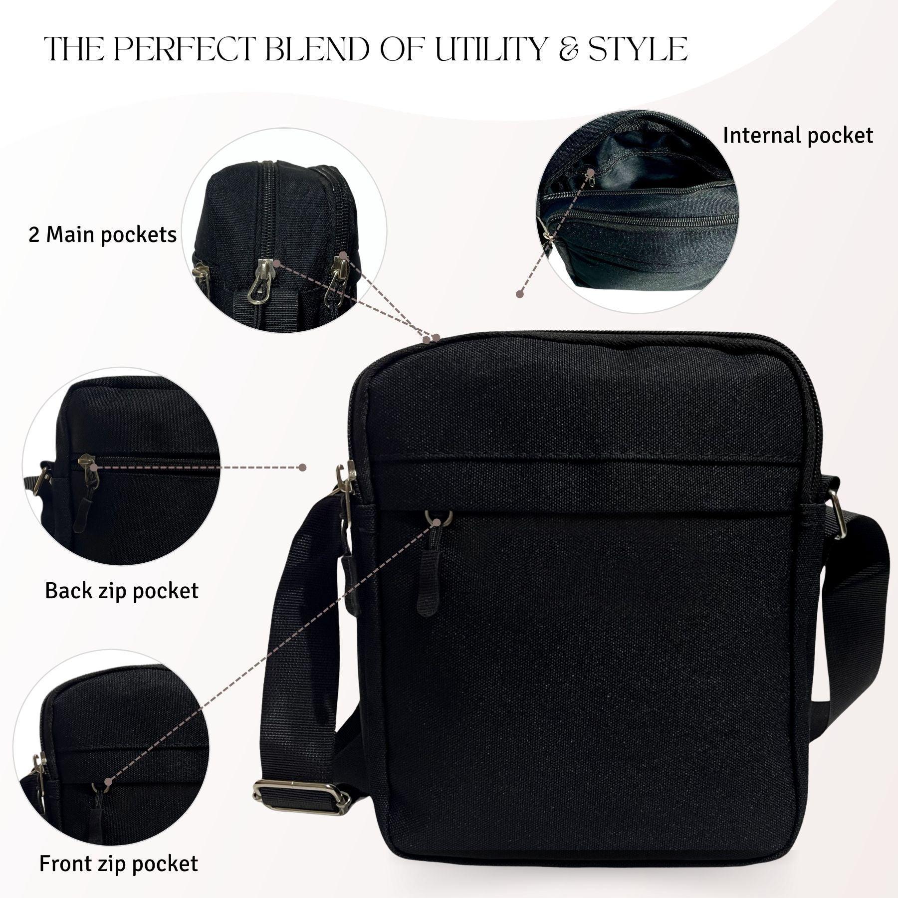 Crossbody bag - Unisex messenger bag by WESTEND CHOICE Crossovers boys, cross over bags, crossbody bags, crossover bags, girls, men, women
