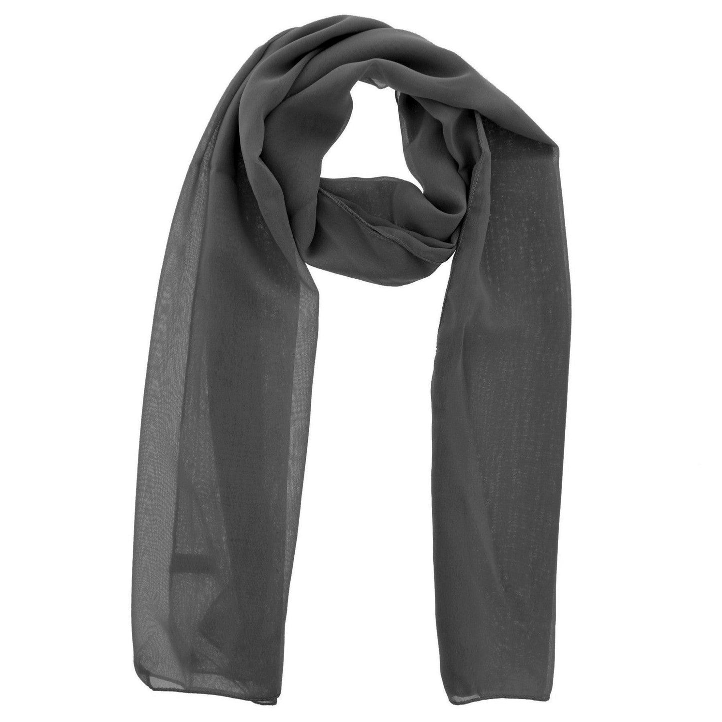 Chiffon scarf 150x 45 cm by WESTEND CHOICE Scarves & Shawls all scarves, boys, chiffon scarves, girls, kids, men, plain chiffon scarves, women