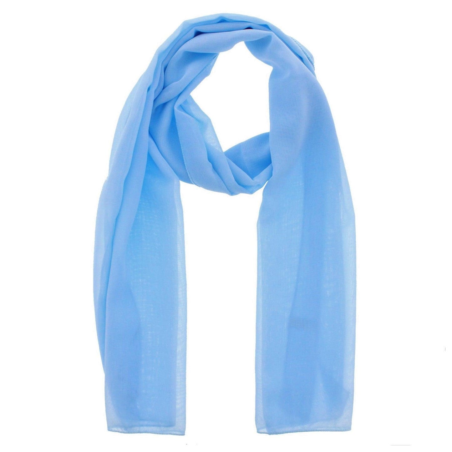 Chiffon scarf 150x 45 cm by WESTEND CHOICE Scarves & Shawls all scarves, boys, chiffon scarves, girls, kids, men, plain chiffon scarves, women